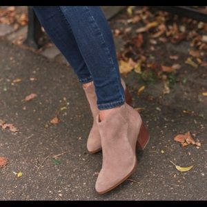 Sole society river booties taupe, sz 8